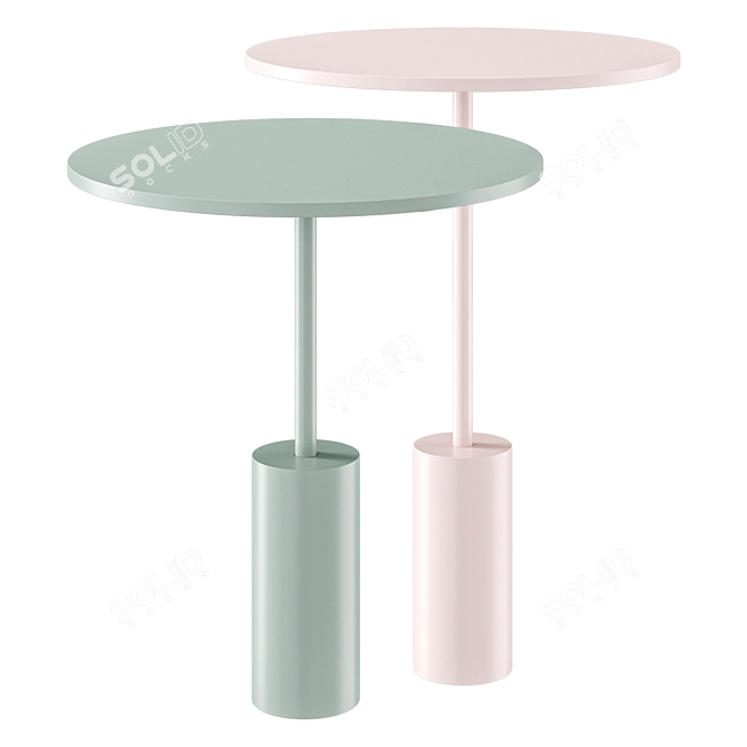 Wish Coffee Table in Varying Heights 3D model image 3