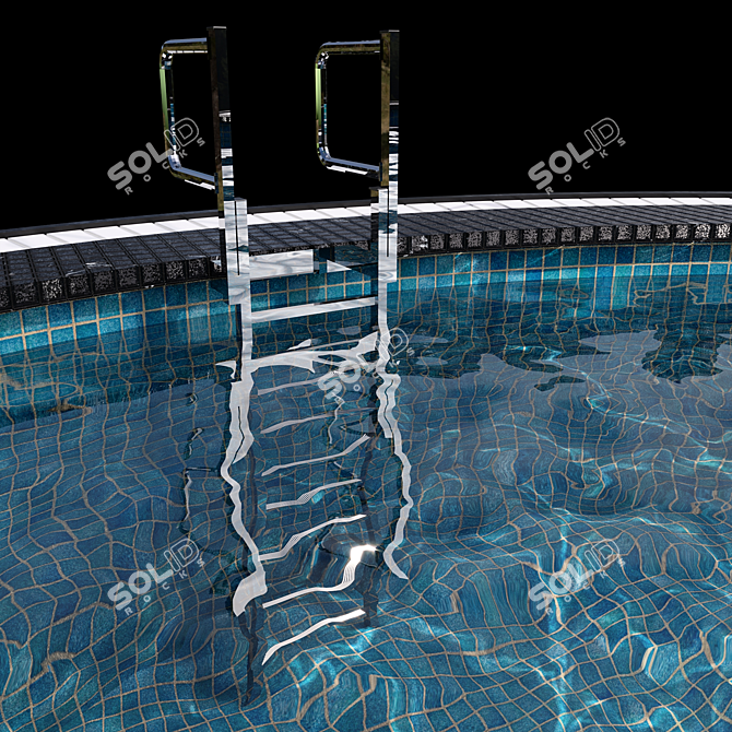 Caustic Pool NO75 - 3D Render 3D model image 2