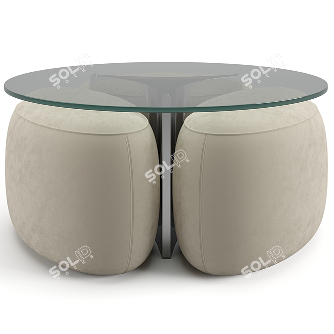 Elegant Eichholtz Modus Coffee Table 3D model image 3