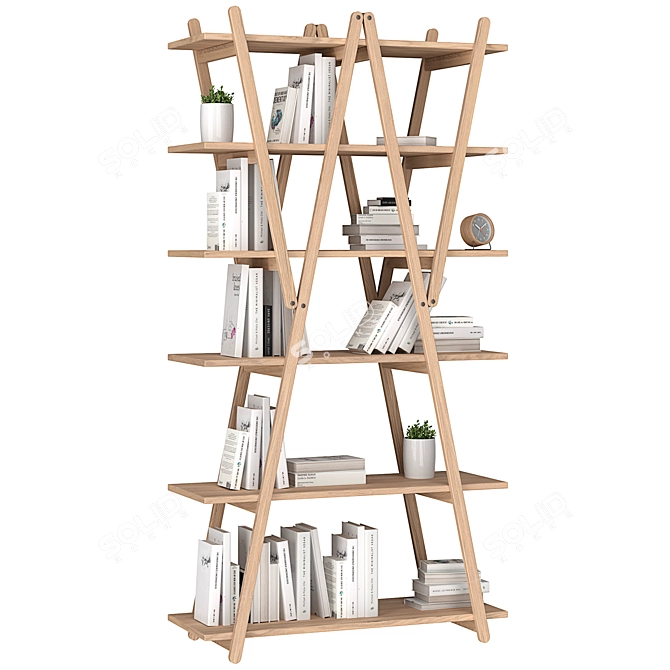 Nuvola Rossa Display Shelf 3D model image 1