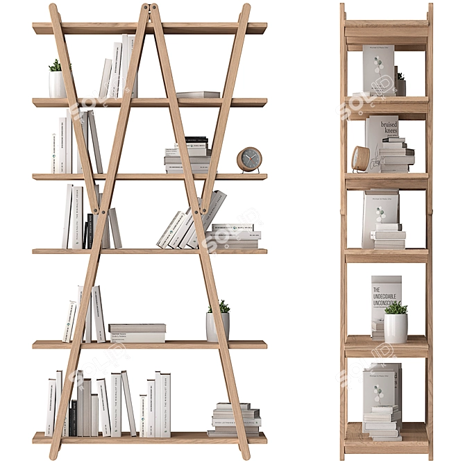 Nuvola Rossa Display Shelf 3D model image 2