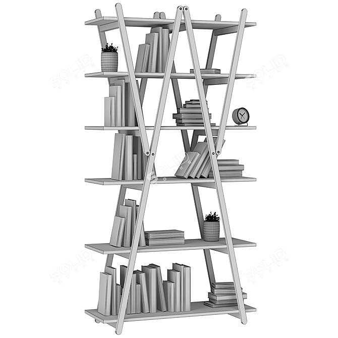 Nuvola Rossa Display Shelf 3D model image 5