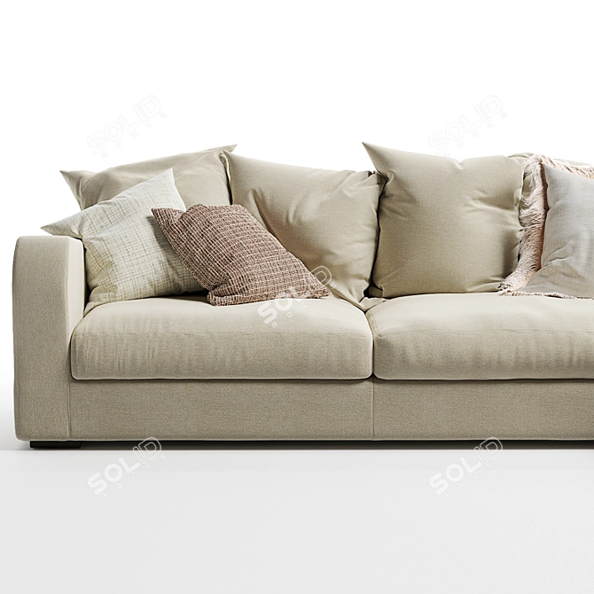 Modern Chic CLARA Sofa 3D model image 2