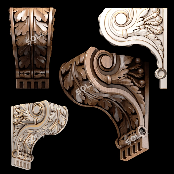 3D STL CNC Woodcarving Machine Model 3D model image 1