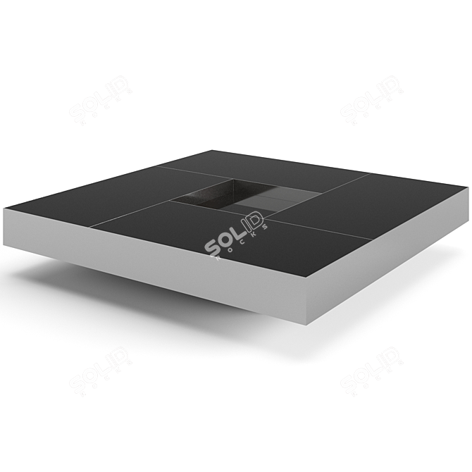 Elegant Eichholtz Coffee Tables Set 3D model image 2