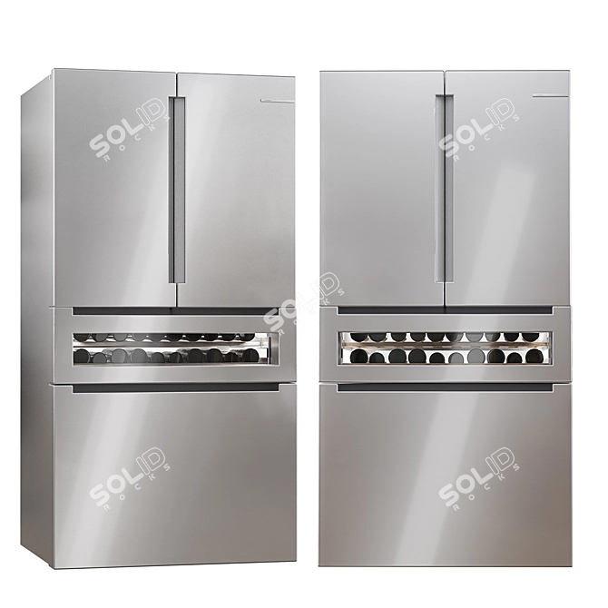 Bosch Appliances Set: 4 Models 3D model image 9