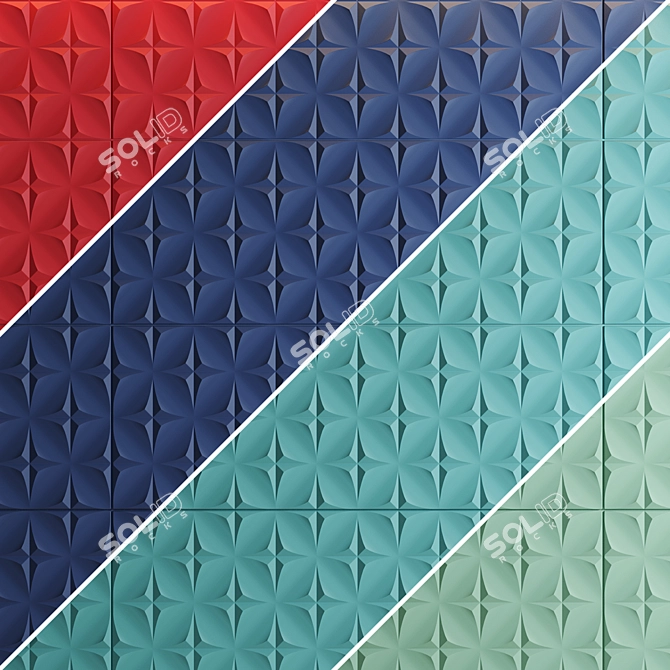 Lovetiles Genesis - Stellar Tiles 3D model image 3