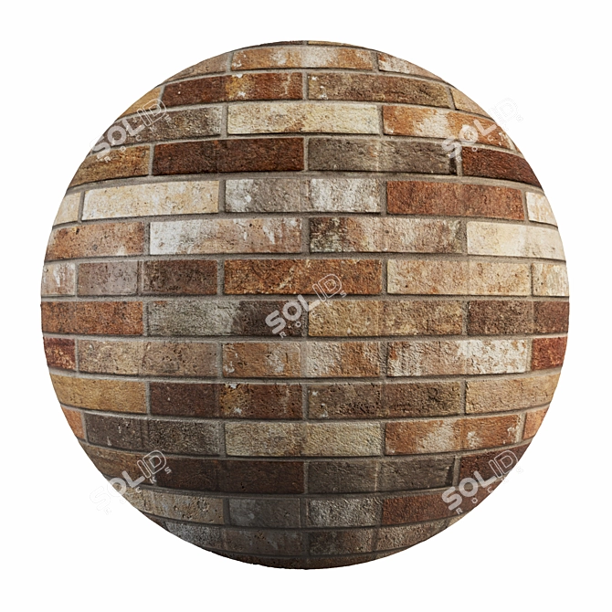 PBR Brick Texture Collection 3D model image 2