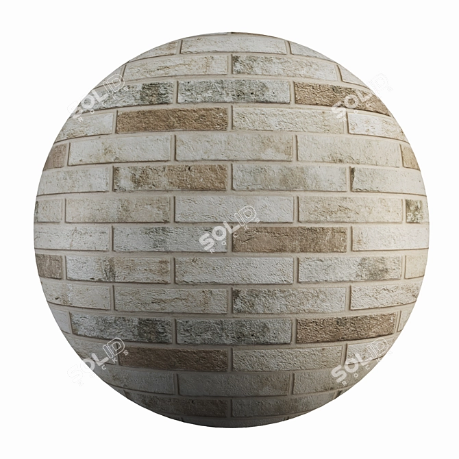 PBR Brick Texture Collection 3D model image 4