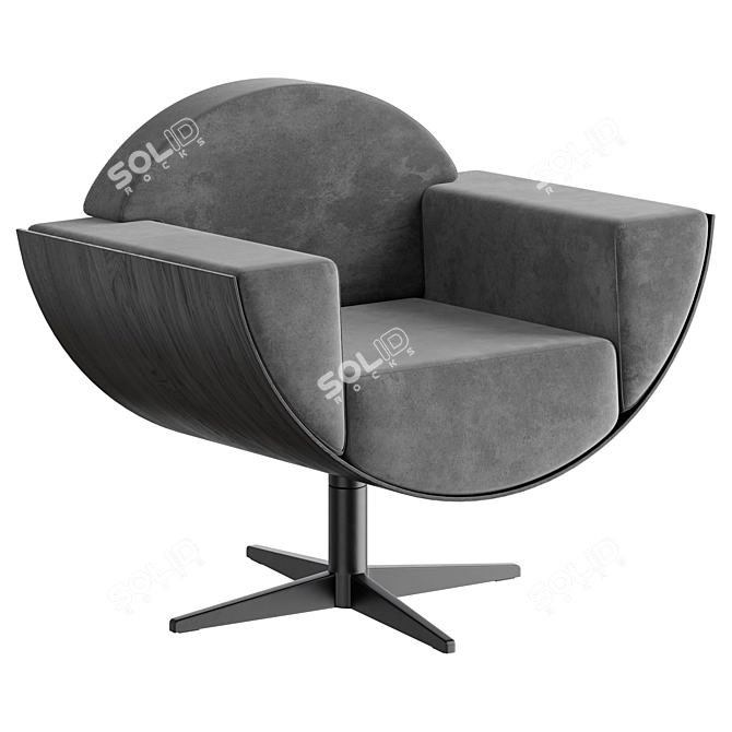 Grace Lounge Chair | Home 3D model image 1