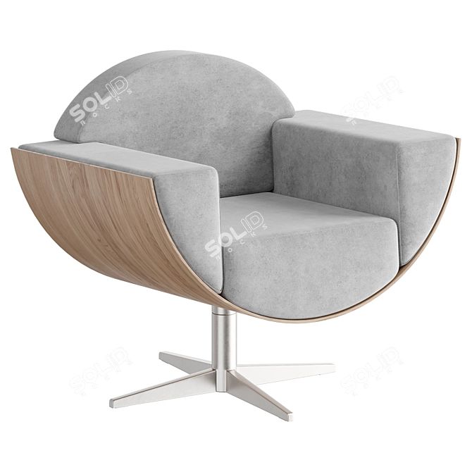 Grace Lounge Chair | Home 3D model image 3