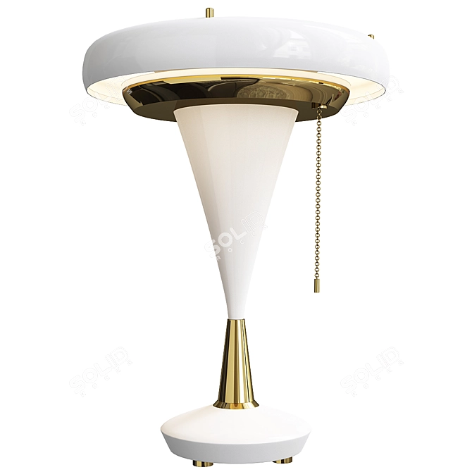 Modern Floor Lamp with Delightful Design 3D model image 1