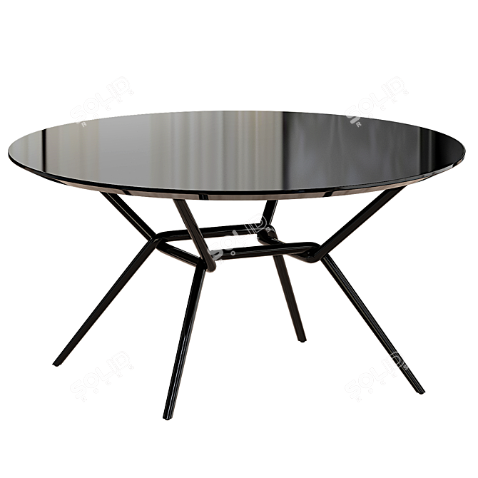 Elegant STRAIN Seating Design 3D model image 1