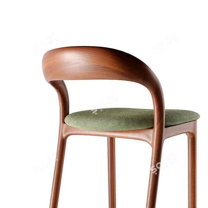 Artisan Neva Light Bar Chair 3D model image 3