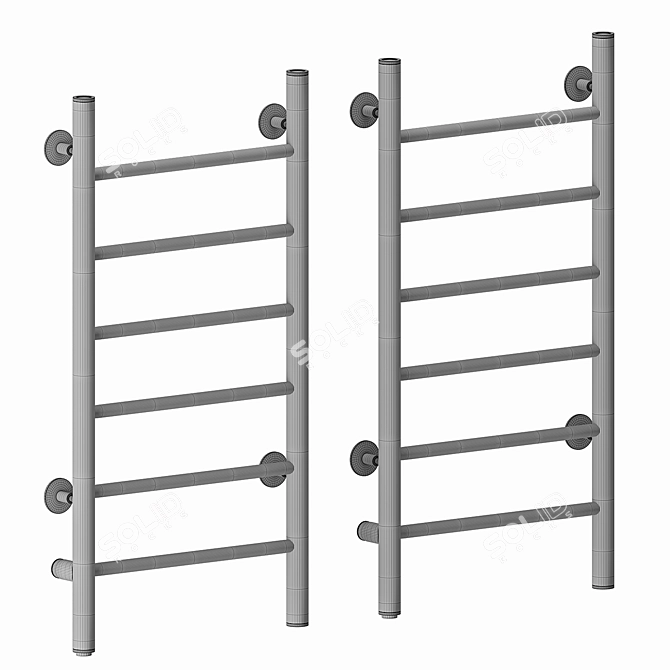 Electric Towel Warmer DMT 109-6 3D model image 7