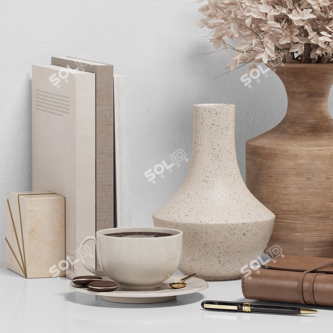 Elegant Decor Set with Modifiers 3D model image 4