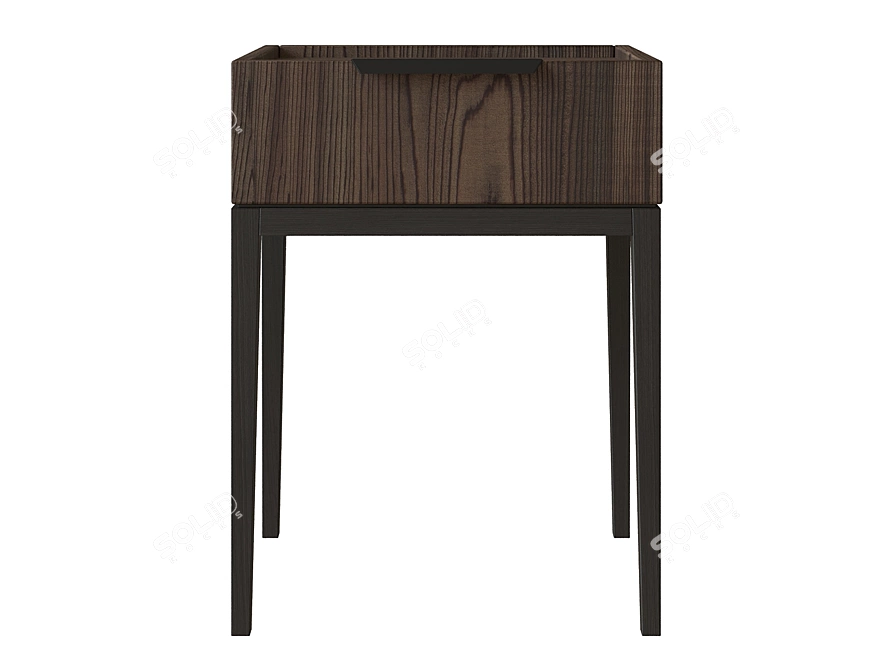 Metropolitan Esperia Bedside Table 3D model image 2