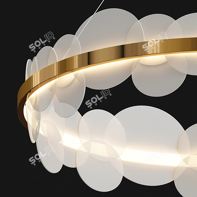 Elegant Bollarm Chandelier Collection 3D model image 4