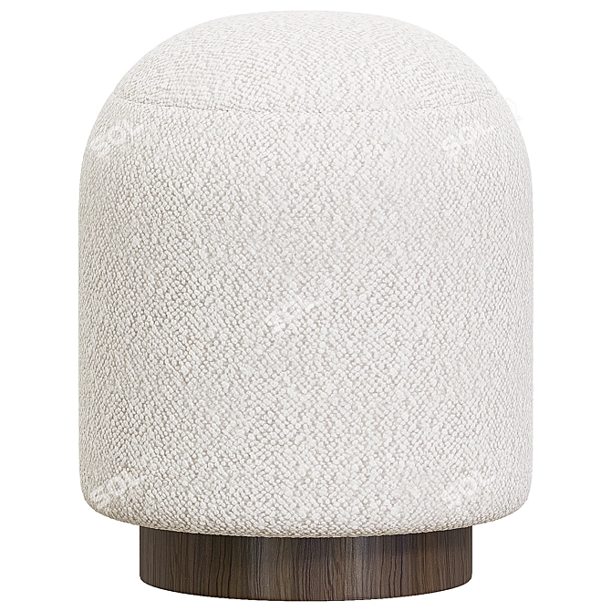  Sleek Ippico Stool Design 3D model image 1