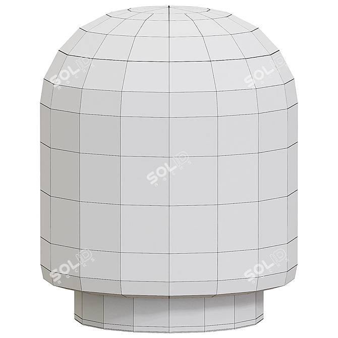  Sleek Ippico Stool Design 3D model image 2