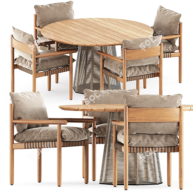 Sophie & Tibbo Outdoor Set 3D model image 6