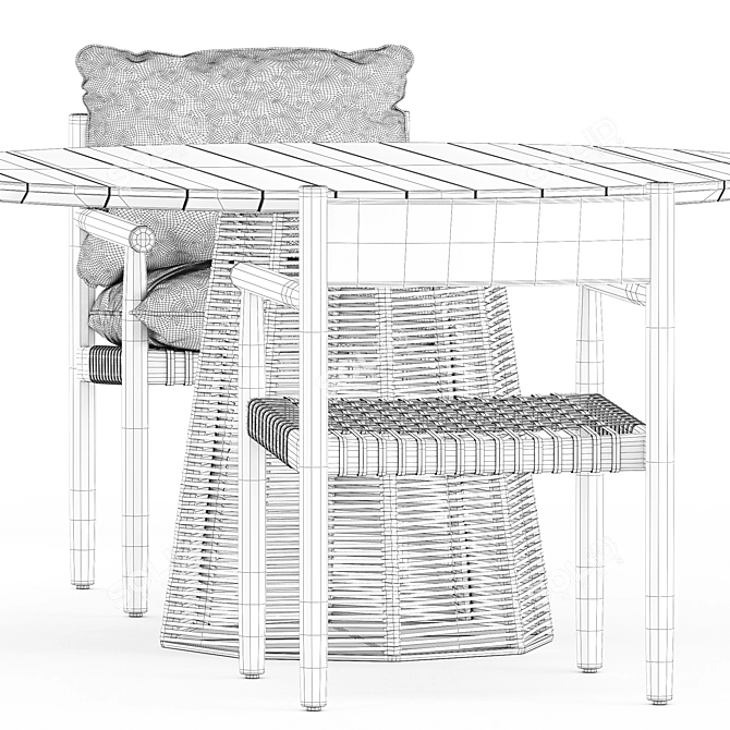 Sophie & Tibbo Outdoor Set 3D model image 7