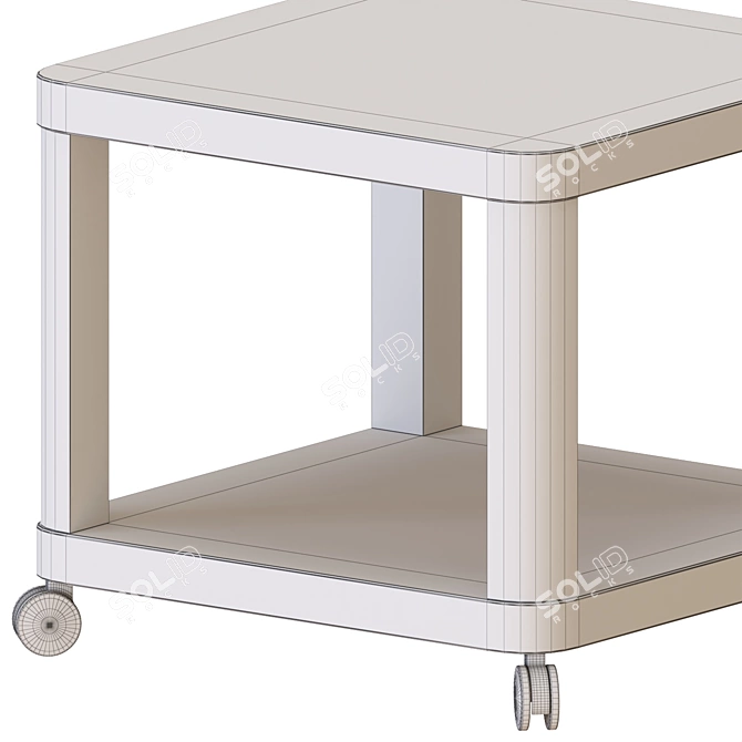 TINGBY Side Table, 3D Model 3D model image 2