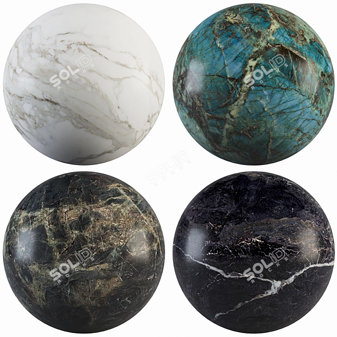 Marble Texture Collection for Architects 3D model image 1