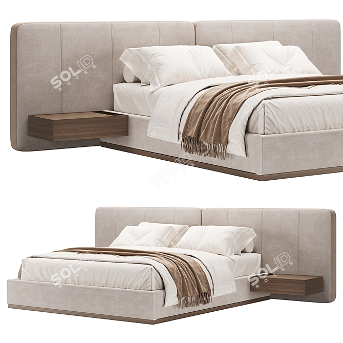 Laskasas Bonnie Bed 2015 Edition 3D model image 1