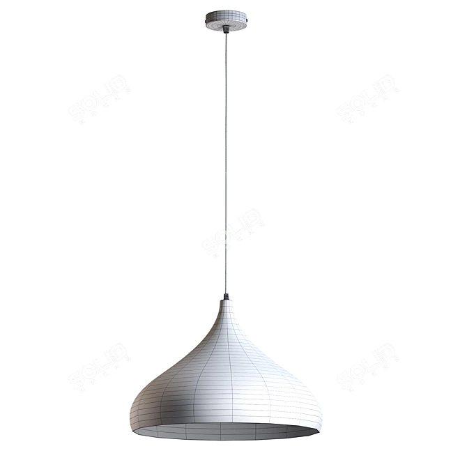 ARCCHIO Modern Metal Pendant Light 3D model image 2