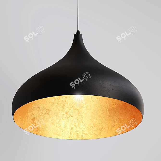 ARCCHIO Modern Metal Pendant Light 3D model image 4