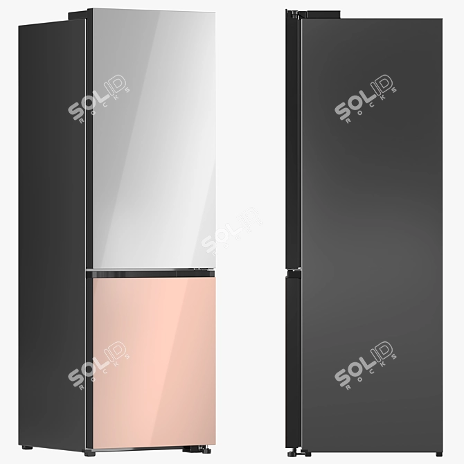 Samsung Bespoke Refrigerator Collection 04 3D model image 5