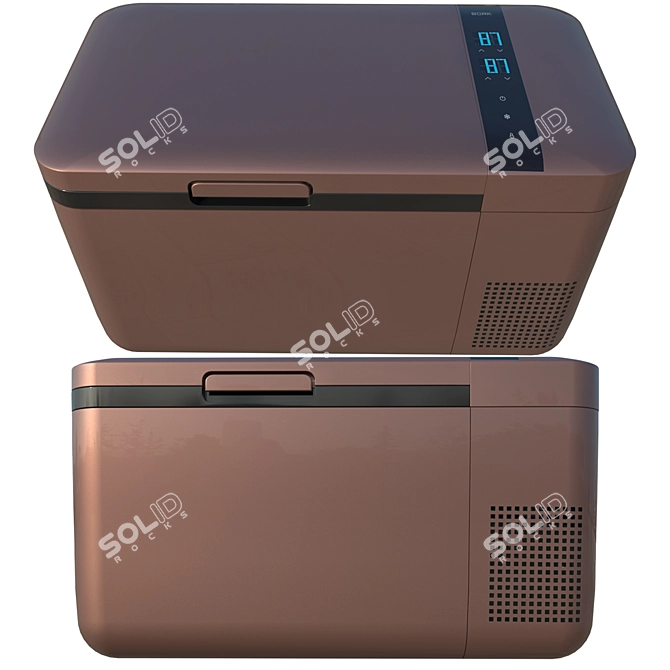 Portable Fridge BORK Z631 3D model image 1