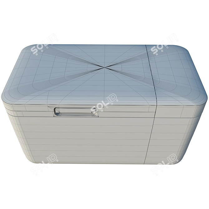 Portable Fridge BORK Z631 3D model image 3