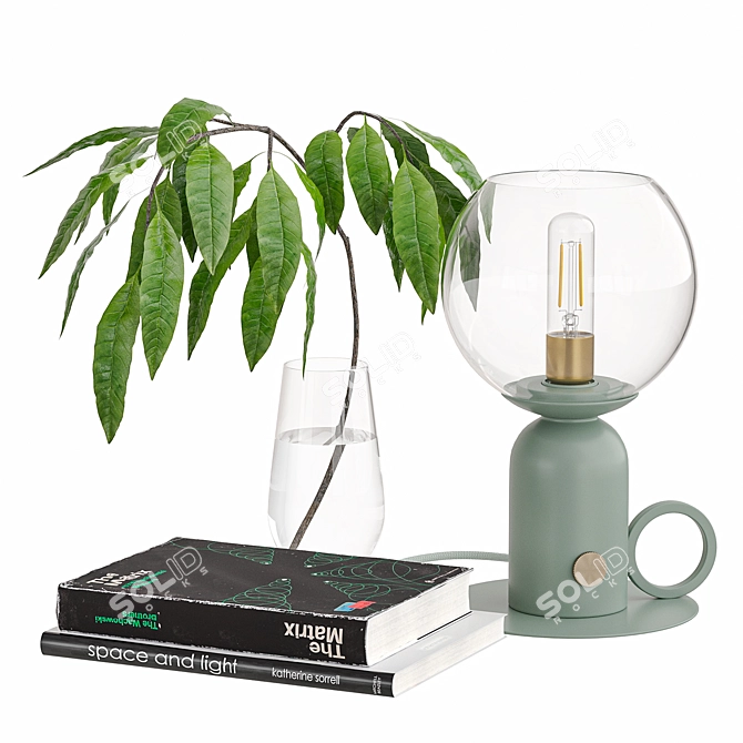  Modern Table Lamp Set 3D model image 1