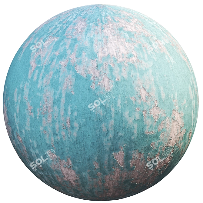  Vintage Wood Texture Set 3D model image 2