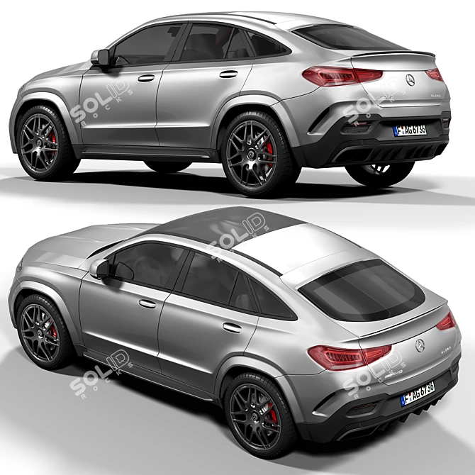 AMG GLE63 S Coupe Model 3D model image 2