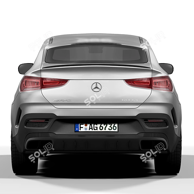 AMG GLE63 S Coupe Model 3D model image 4