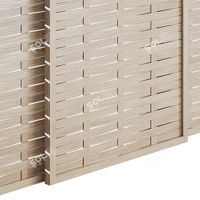 Castorama Decorative Sliding Partition 3D model image 3