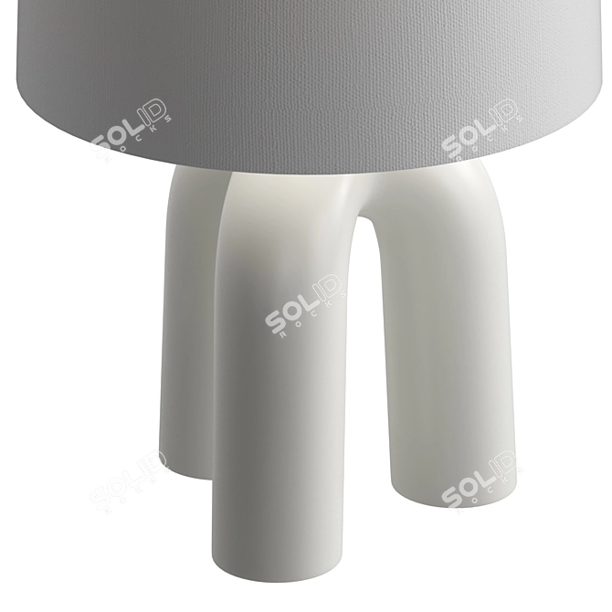 Mills Pond Tripod Lamp 3D model image 2