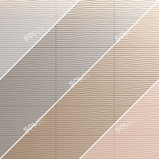 Lovetiles Genesis Reef Collection 3D model image 2