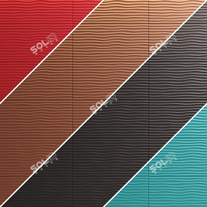 Lovetiles Genesis Reef Collection 3D model image 3