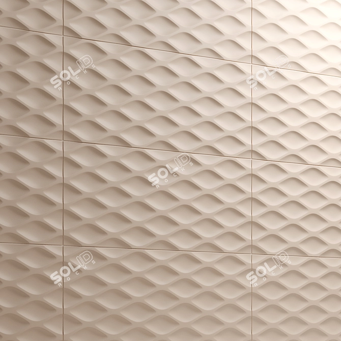 Lovetiles Genesis Float Wall Tile 3D model image 5
