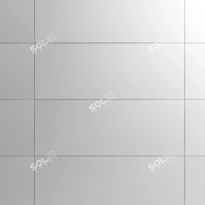 Lovetiles Genesis Float Wall Tile 3D model image 6