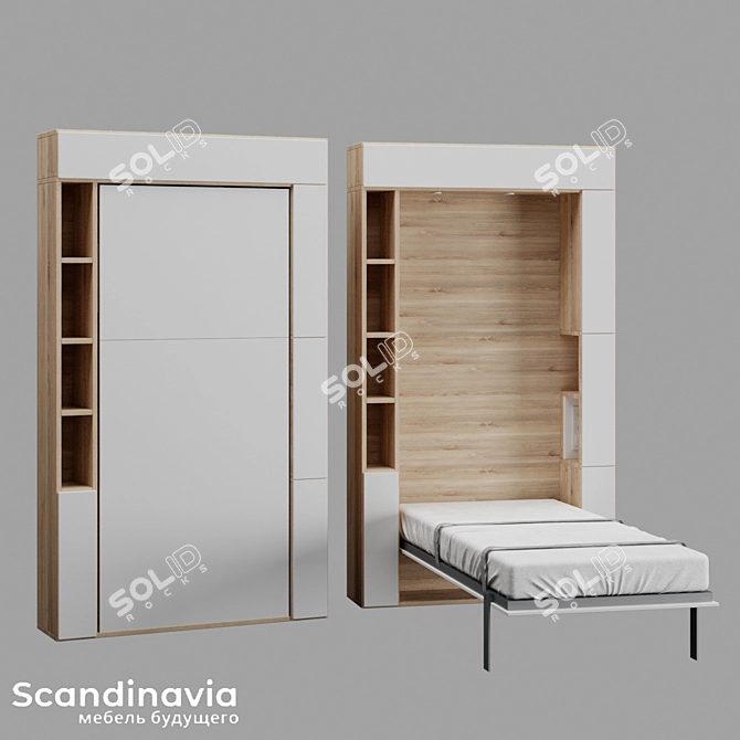 Scandi Transformer Beds by Scandinavia 3D model image 1