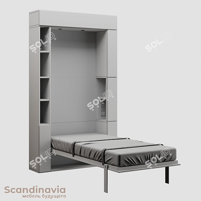 Scandi Transformer Beds by Scandinavia 3D model image 7