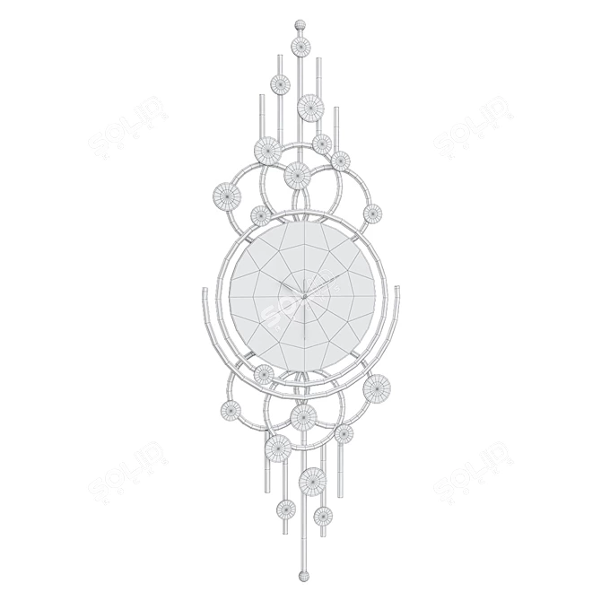 Designer Wall Decor Clock IMPERIUMLOFT-KKK00395 3D model image 3