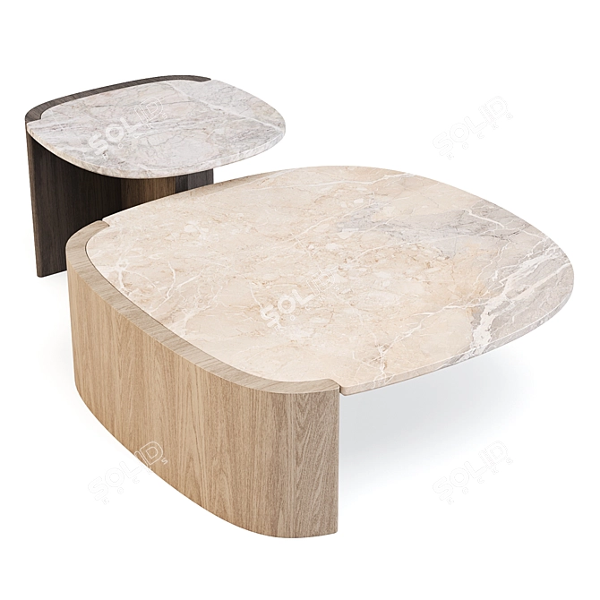 Elevate Trampolino Coffee Table 3D model image 6