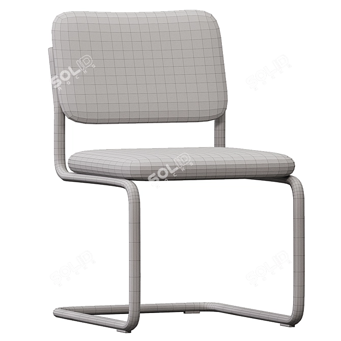 Modern Knoll Cesca Chair Render 3D model image 4