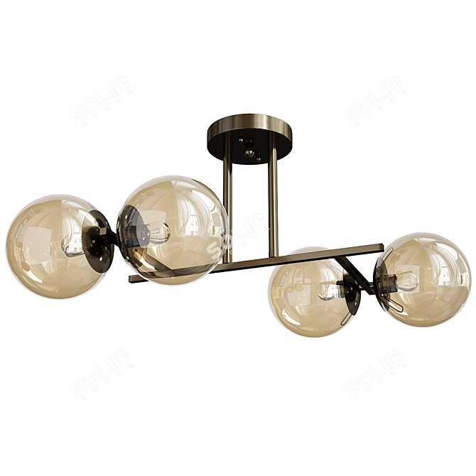 Sleek Modern Arte Lamp Ornella 3D model image 1